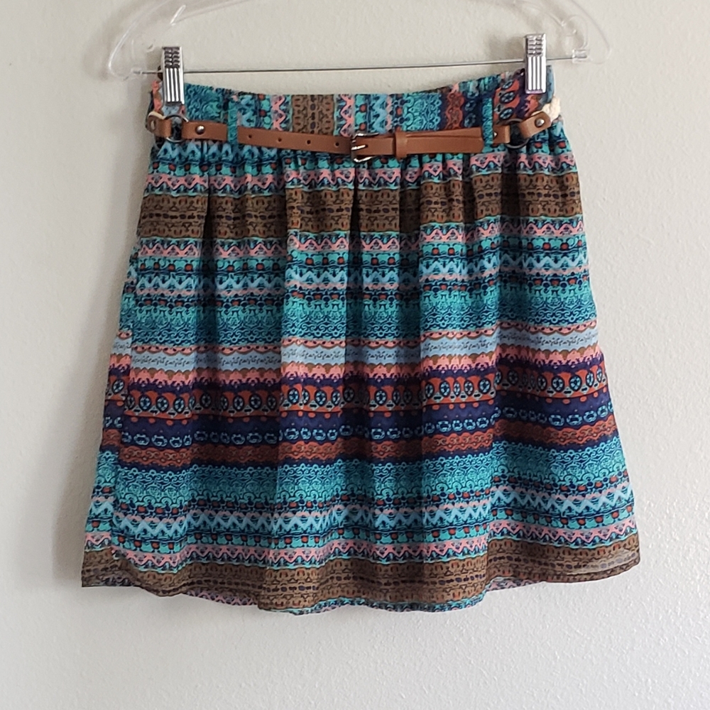 Skirt with Belt